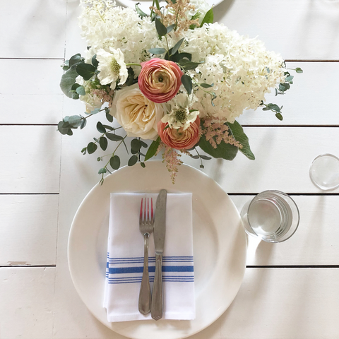 Tiny Boxwoods Austin baby shower tablescape