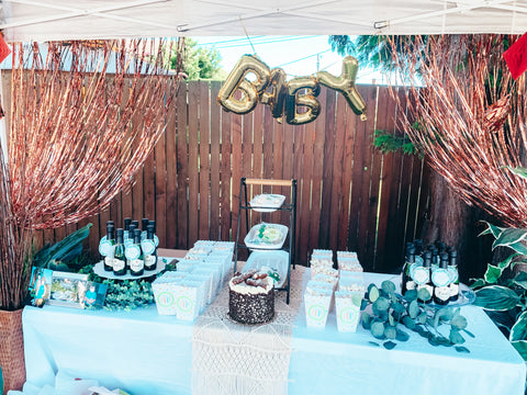 tropical baby shower