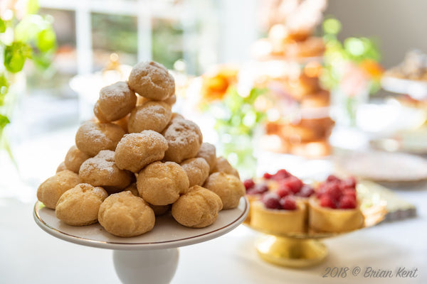 bonjour baby bon bons dessert table