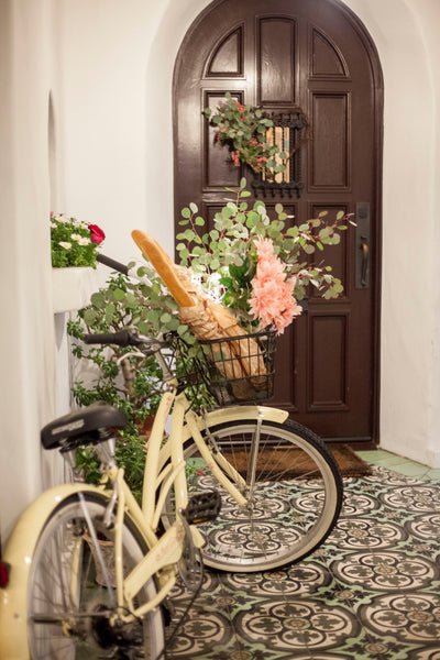 baby shower decor vintage bicycle
