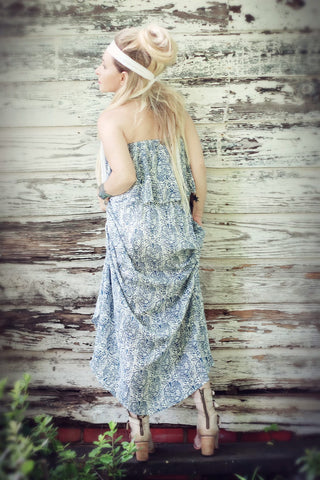 gypsy style maxi dress