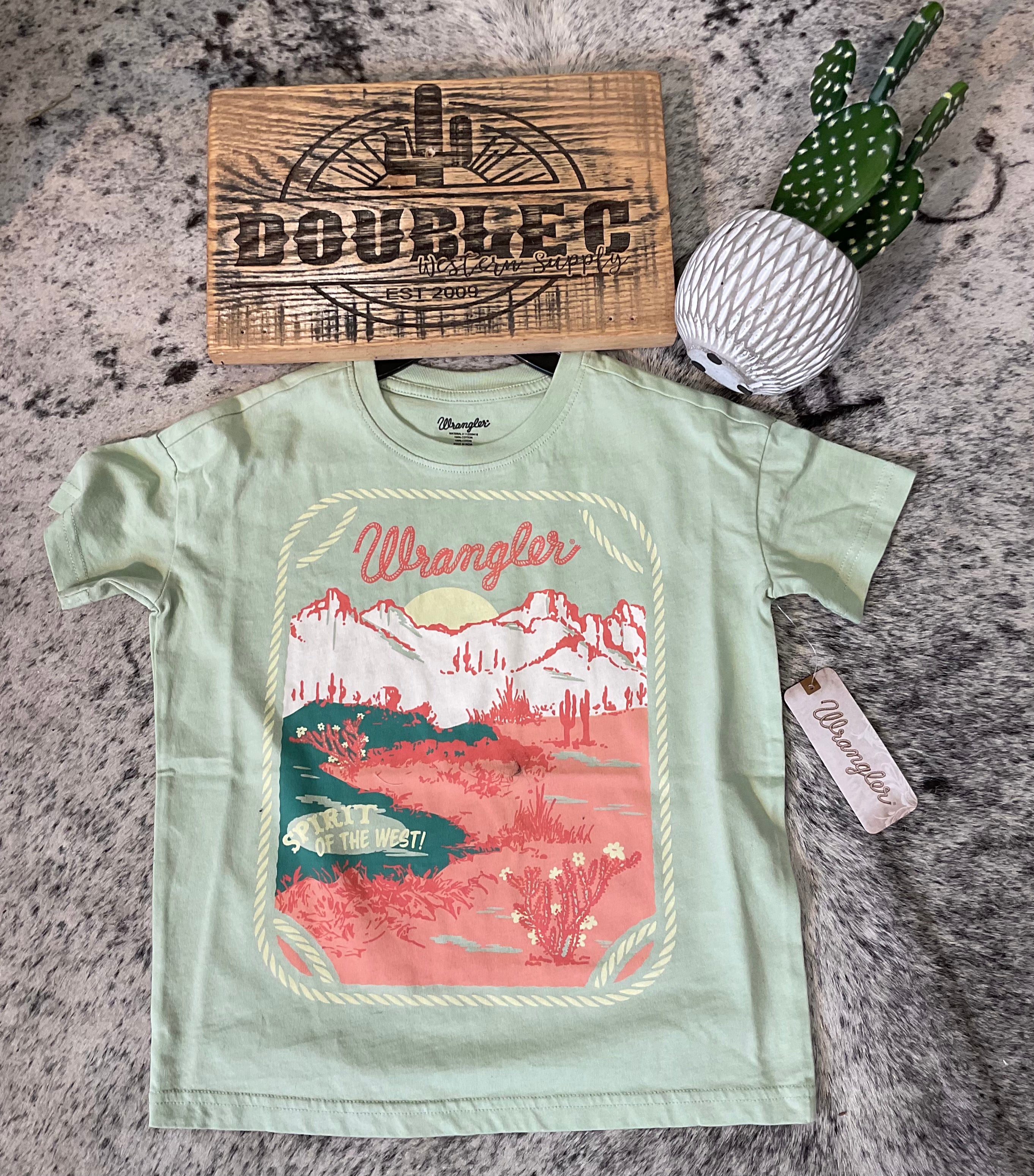 Wrangler Girls Spirit Of The West T Shirt