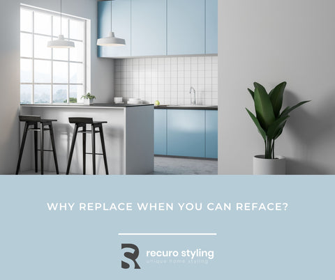 refinish your existing kitchen with recuro styling