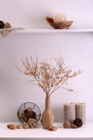 dried autumn flowers