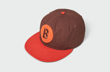 New York Cubans - Navy and Red Wool Vintage Flatbill – Sandlot Goods