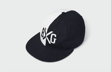 Louisville Black Caps NLB Black Pinstripe Fitted Ballcap