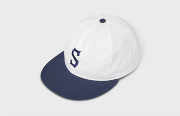 New York Black Yankees - Navy Duck Cotton Vintage Flatbill – Sandlot Goods