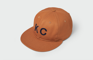 Sandlot Goods Black Vintage Flatbill Hat - White KC – Made in KC