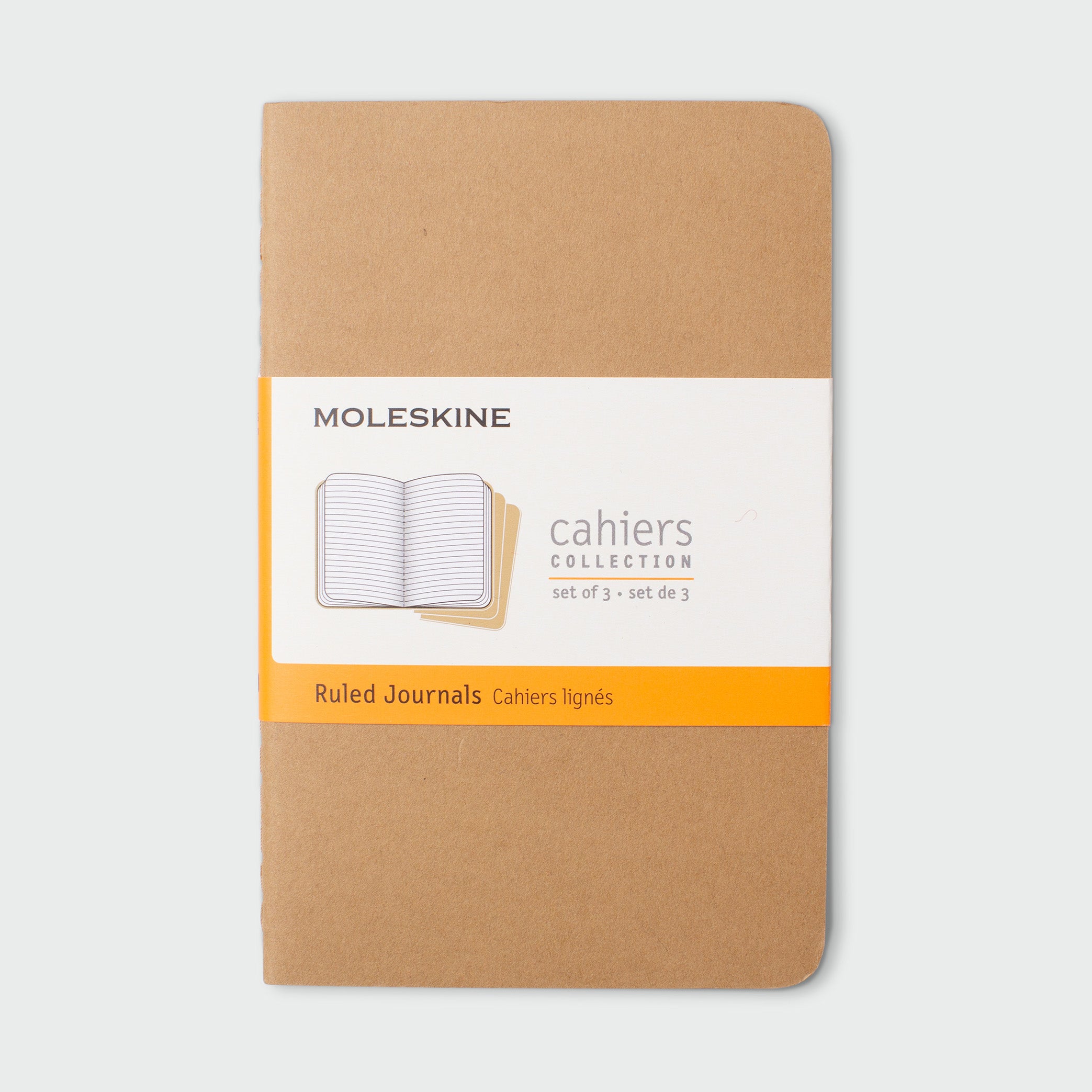 Moleskine Cahiers Collection Pocket Journal (Set of 3) - Ruled