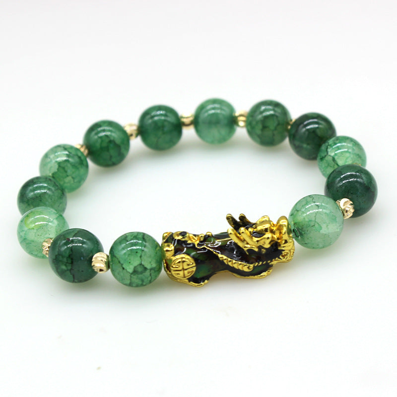 Jade Pixiu Abundance Protection Bracelet – Essentials UAE