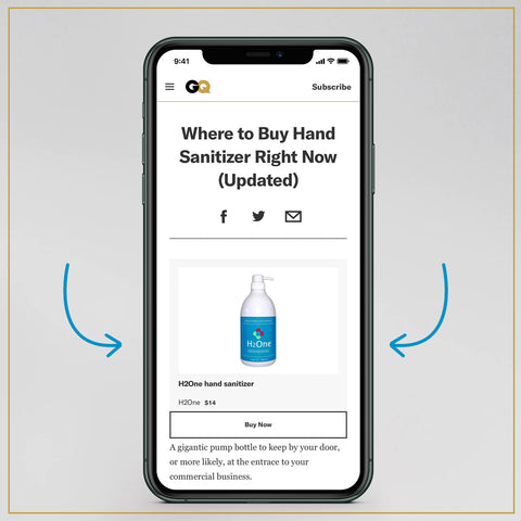 GQ Article: Where to Buy hand sanitizer right now