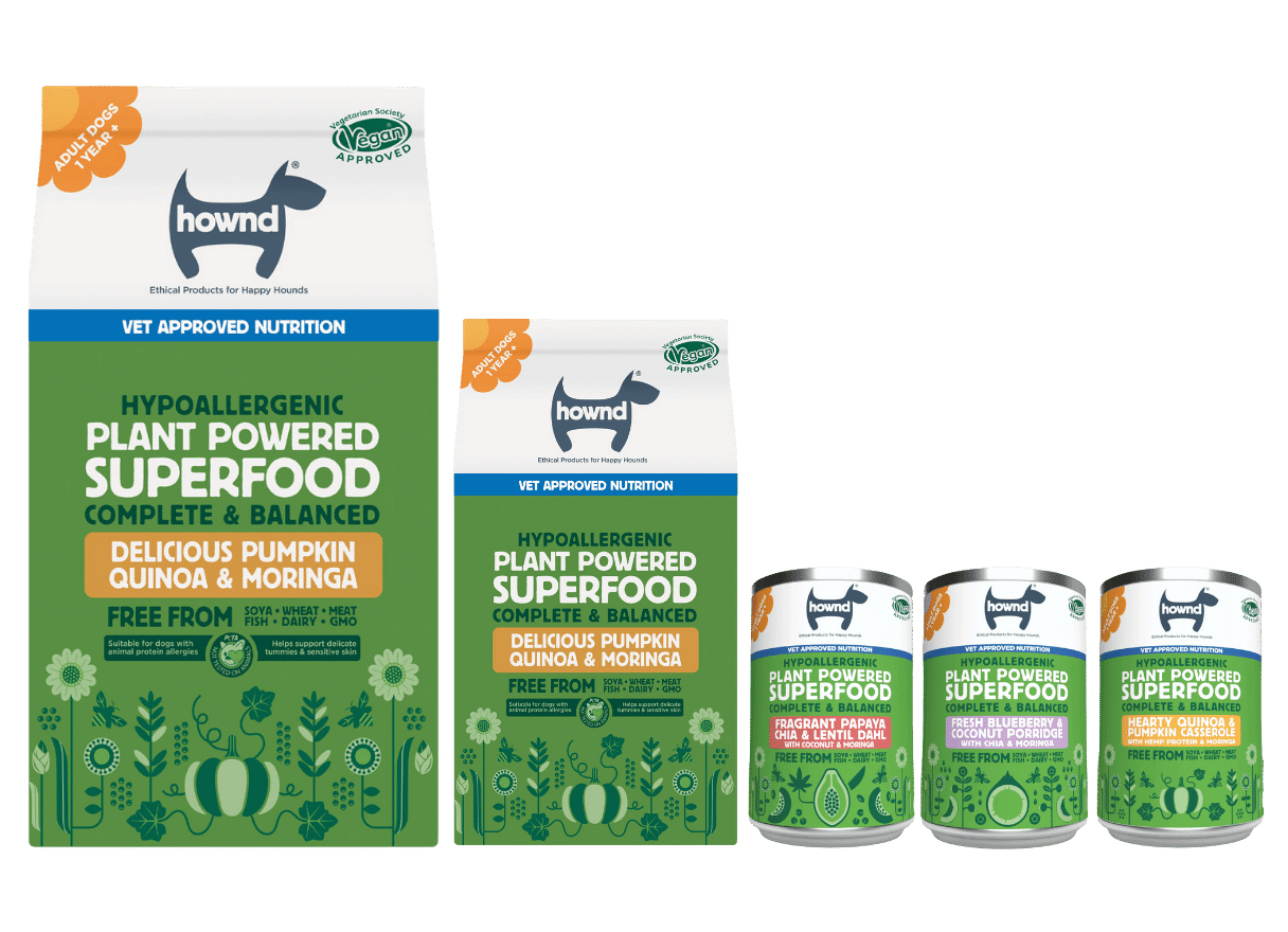 HOWND Hypoallergenic Pumpkin Quinoa Moringa Superfood Dog Food (1216x880px)
