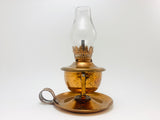 Vintage Miniature Copper Oil Lamp