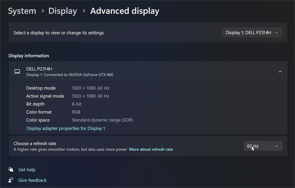 how to change the refresh rate in Windows 10 and 11 for fixing screen flickering