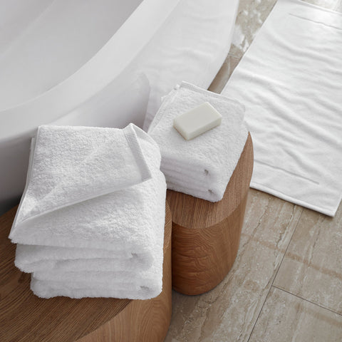 Simple Border Hand Towel Set Of 2