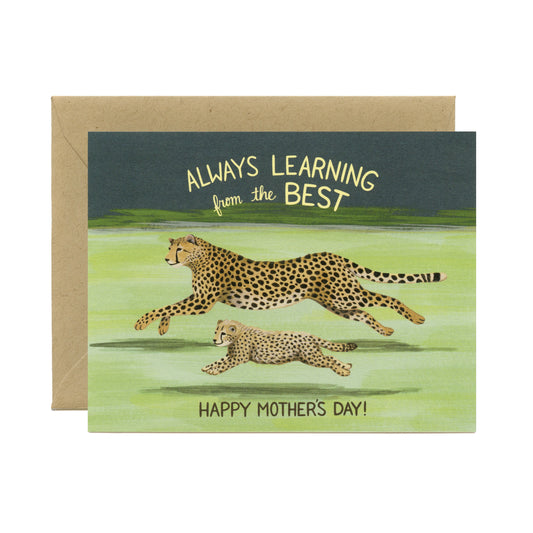 Elephant New Mum Happy Birthday Mom Birthday Card – Liyana Studio