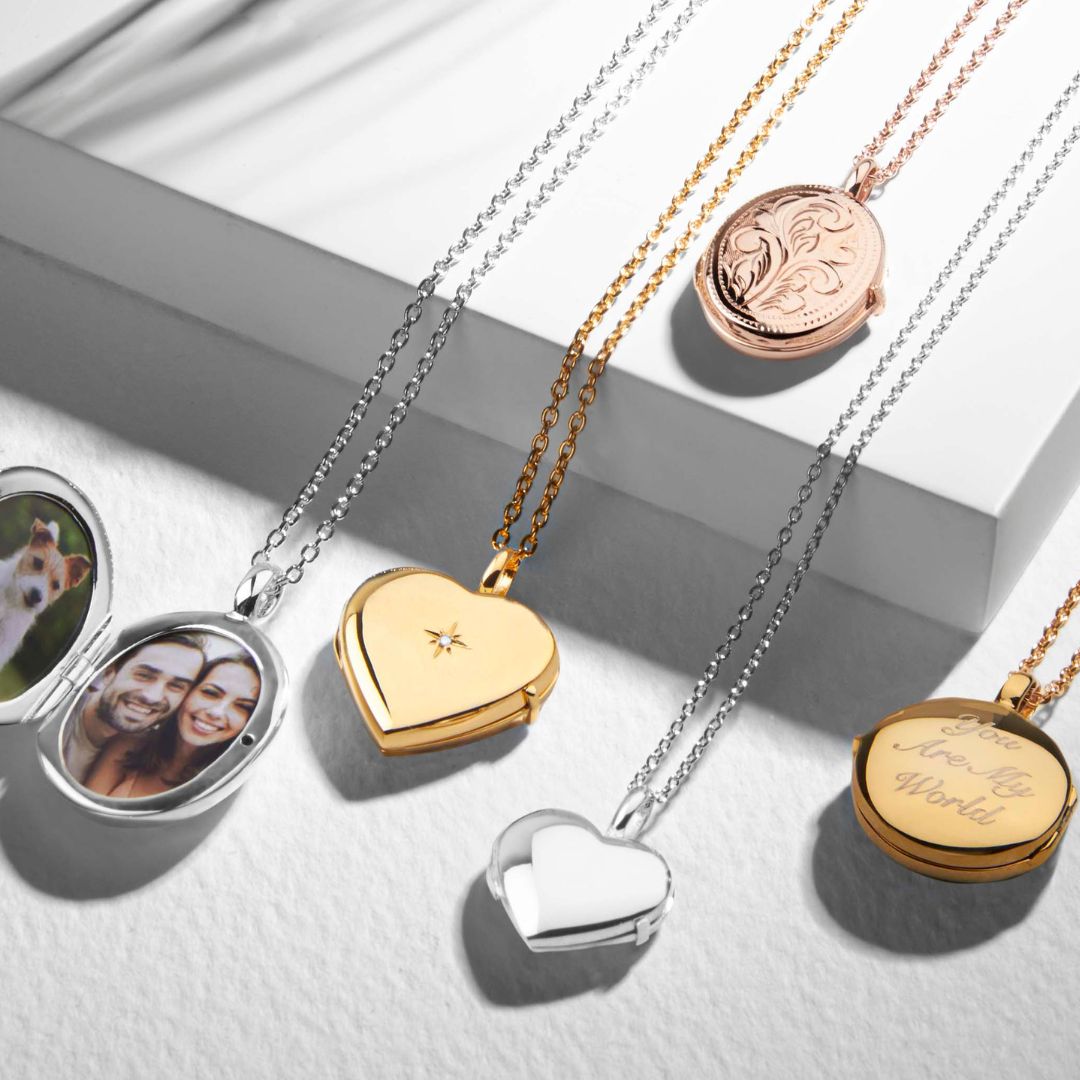 Locket Necklace Personalized 2024 | favors.com