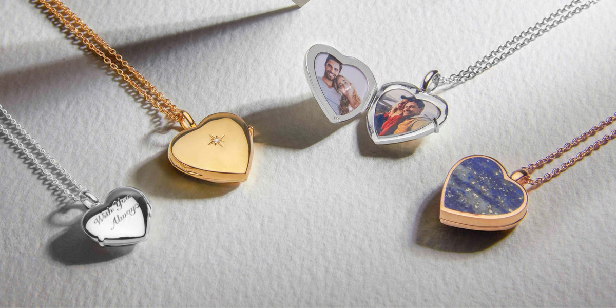 Heart Frame Locket Necklace by Shutterfly