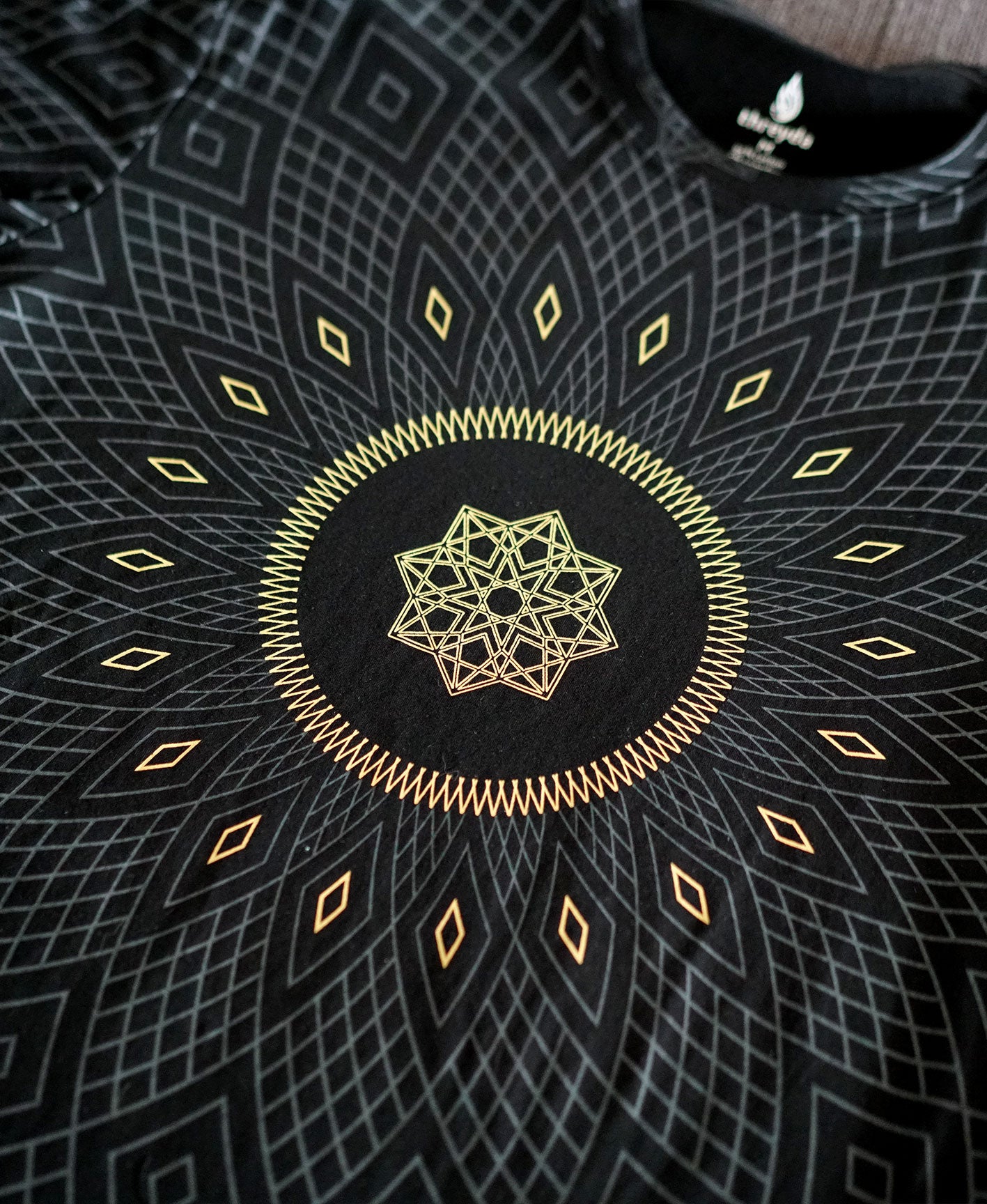 Reactor All Over Screenprint Tee by Threyda