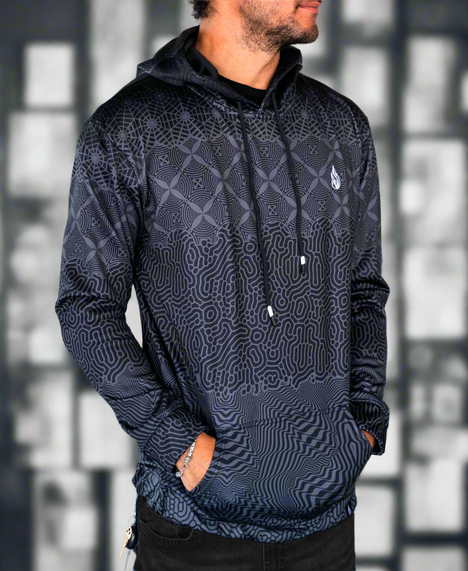  Enigma Pullover Hoodie by Threyda