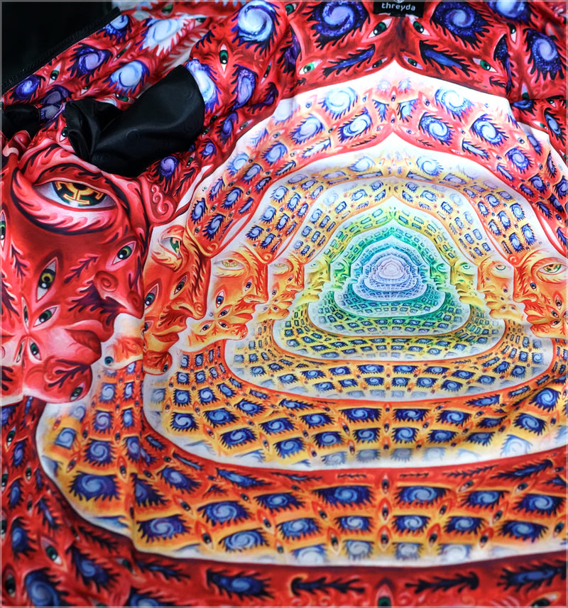 Net Of Being Obsidian Jacket By Alex Grey Threyda Art And Apparel