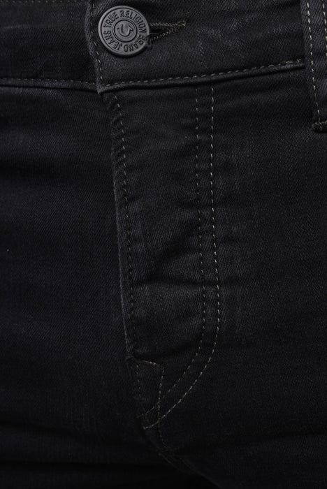 black slim fit true religion jeans