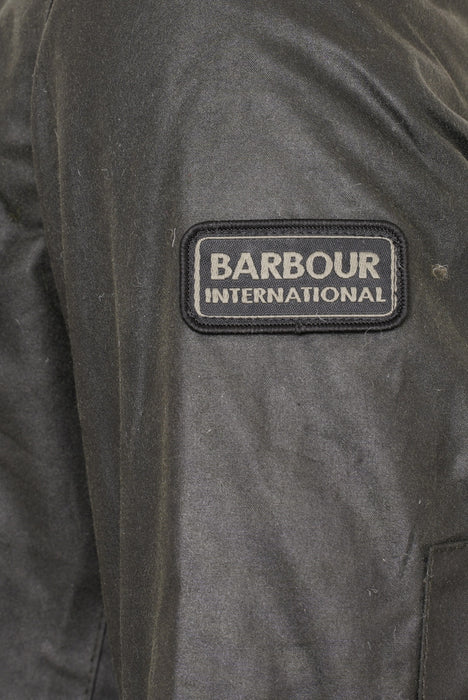 barbour international patch