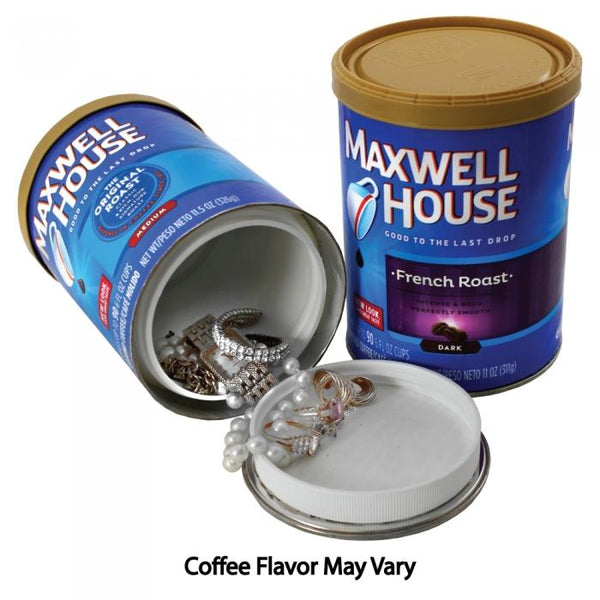 Maxwell House Coffee Diversion Safe Can with Hidden Compartment