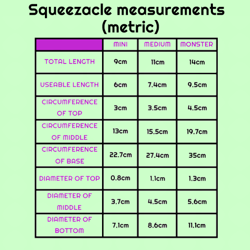 Squeezacle mini made-to-order medium (A5) FLOP