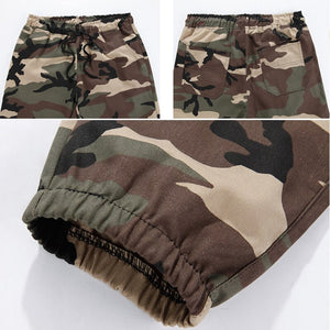 cargo camo joggers