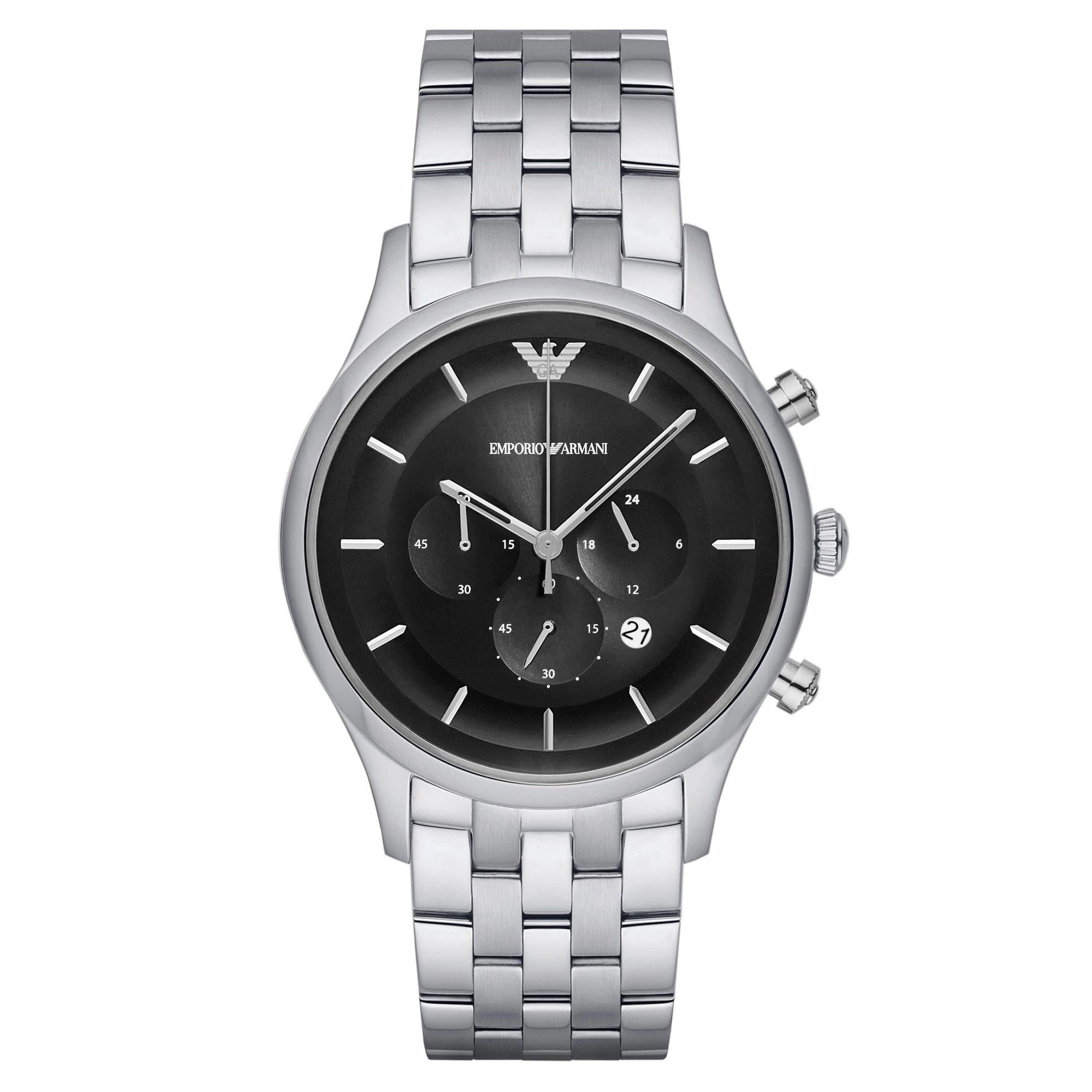 Watch Silver 43mm Stainless Steel 