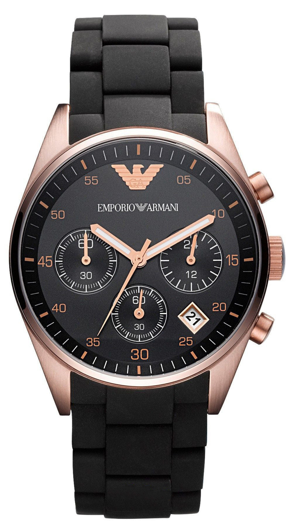 emporio armani ar5906 women's chronograph watch