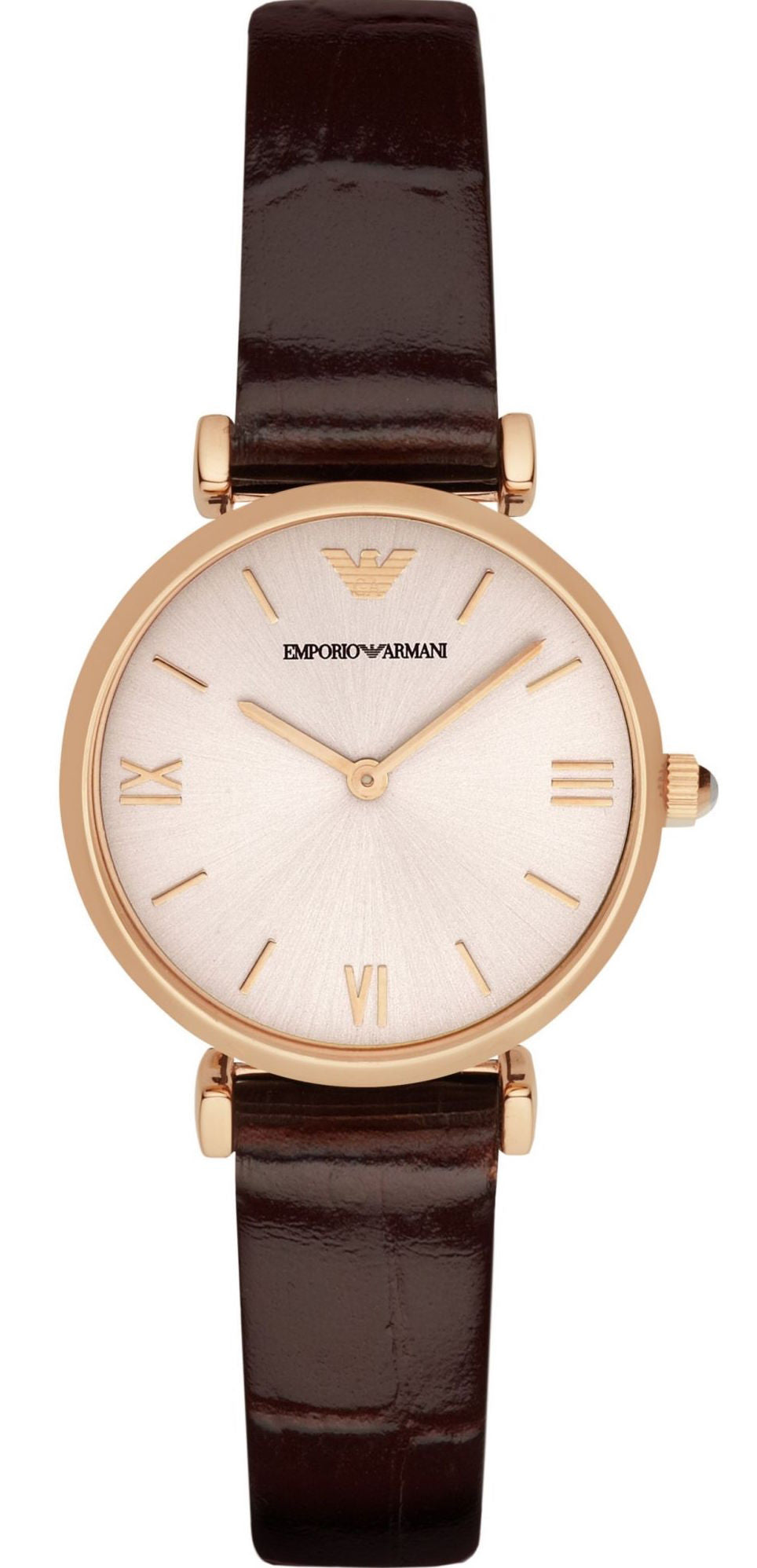 emporio armani watches roman numerals