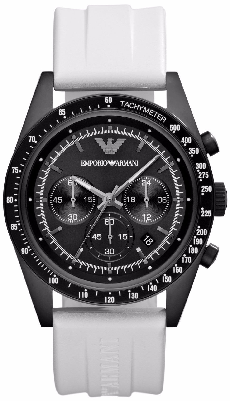 emporio armani tachymeter