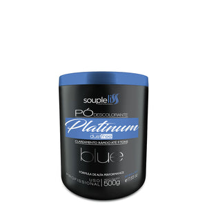 Soupleliss Bleaching Powder Blue Platinum Dustfree 9 Tones 500g