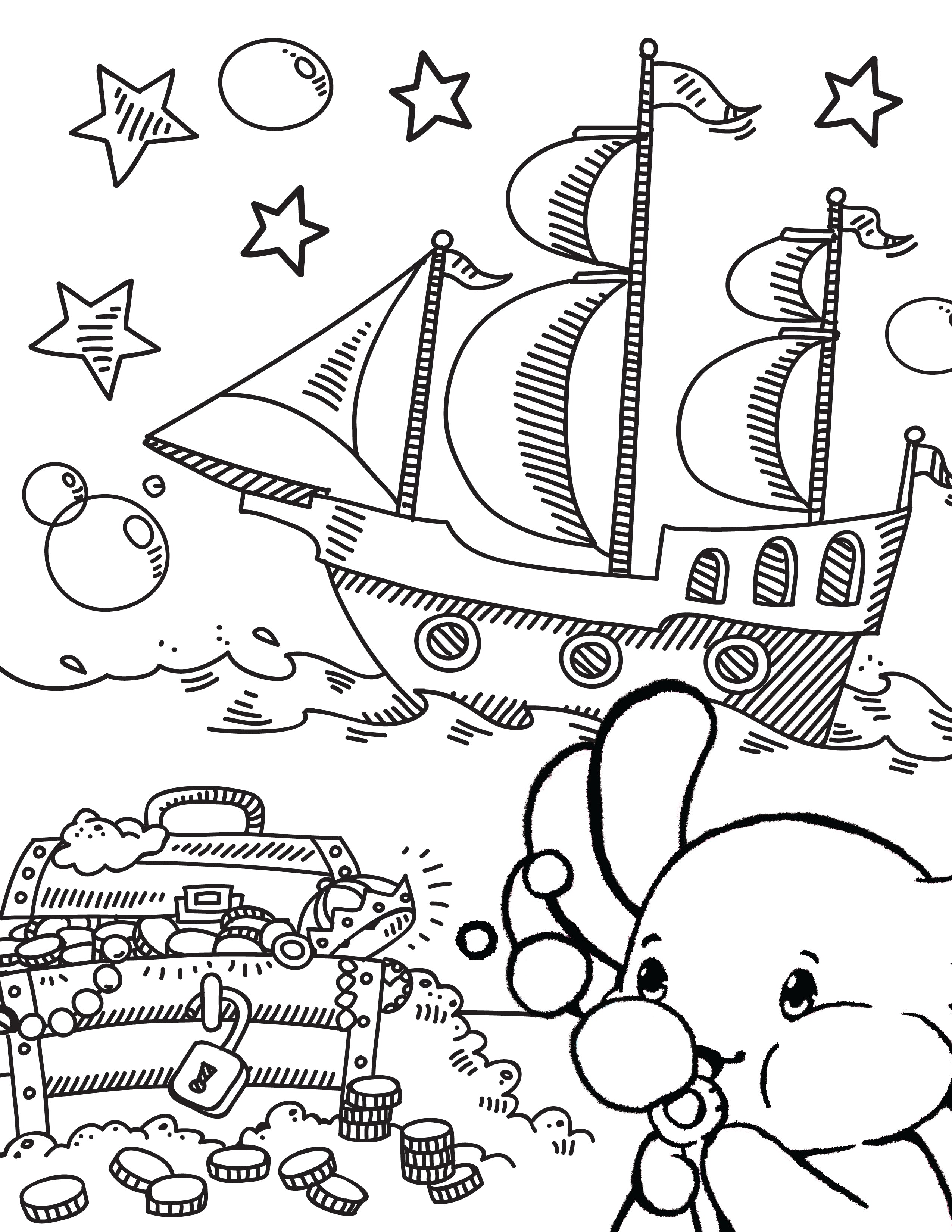 Bear Playing Coloring Page for Kids Graphic by MyCreativeLife · Creative  Fabrica