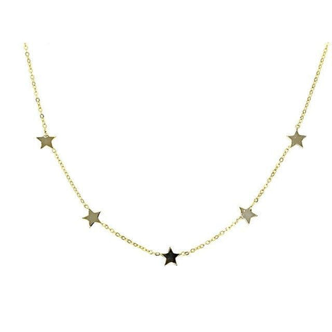 Star Pendant Choker Necklace for Women Charming Necklace Jewelry