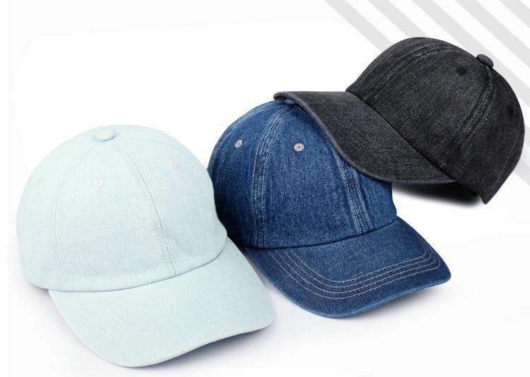 Denim Baseball Cap Snapback Hats Women Casual Hat Jeans Cap
