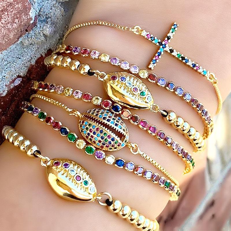 Image of Bohemian Rainbow Jewelry Bracelet