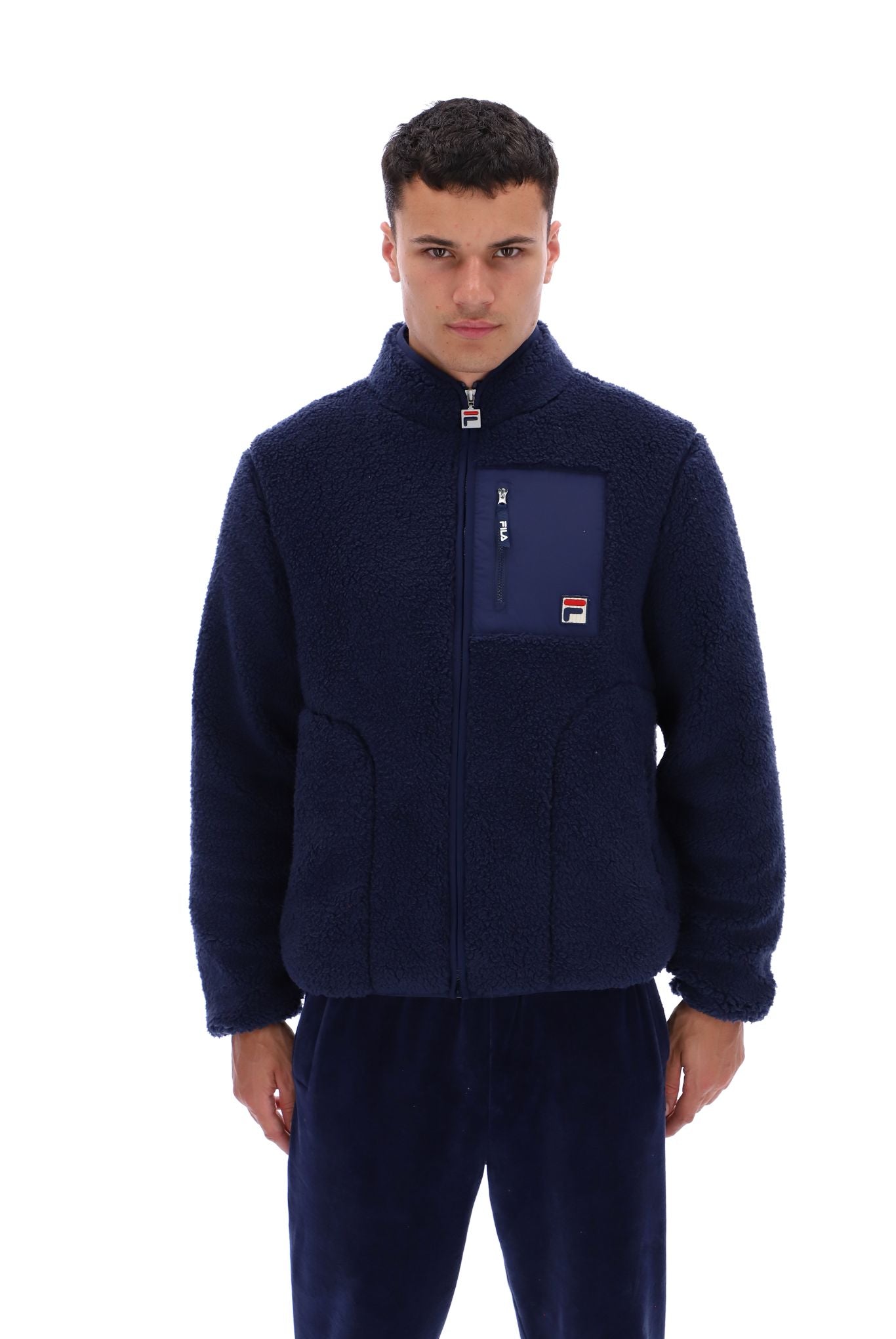 Cormac Tonal Zip Through Fleece Jacket