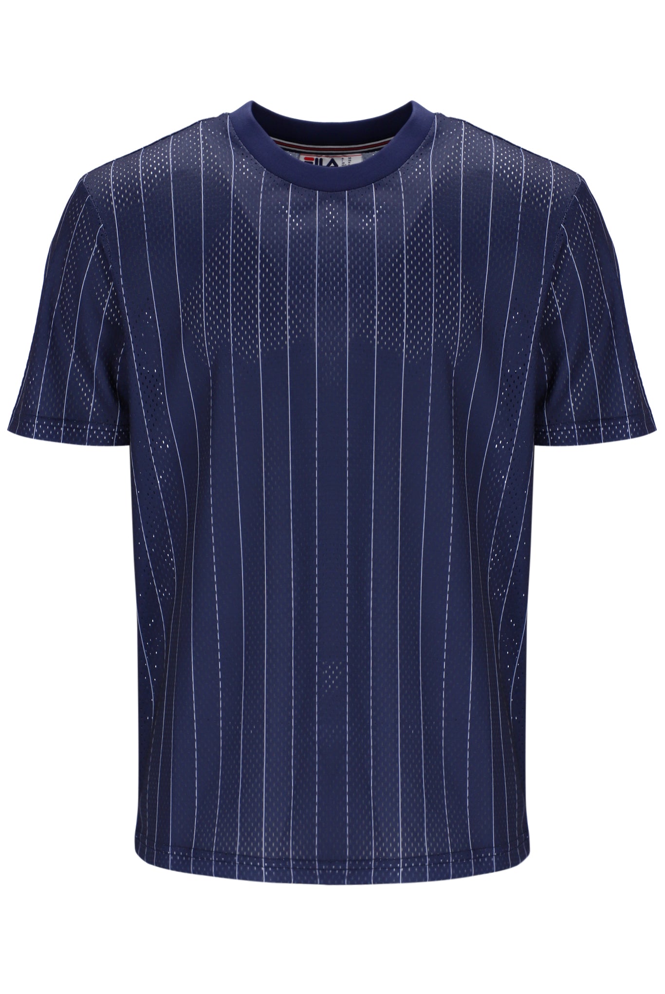 Jair Pin Stripe Mesh T-Shirt