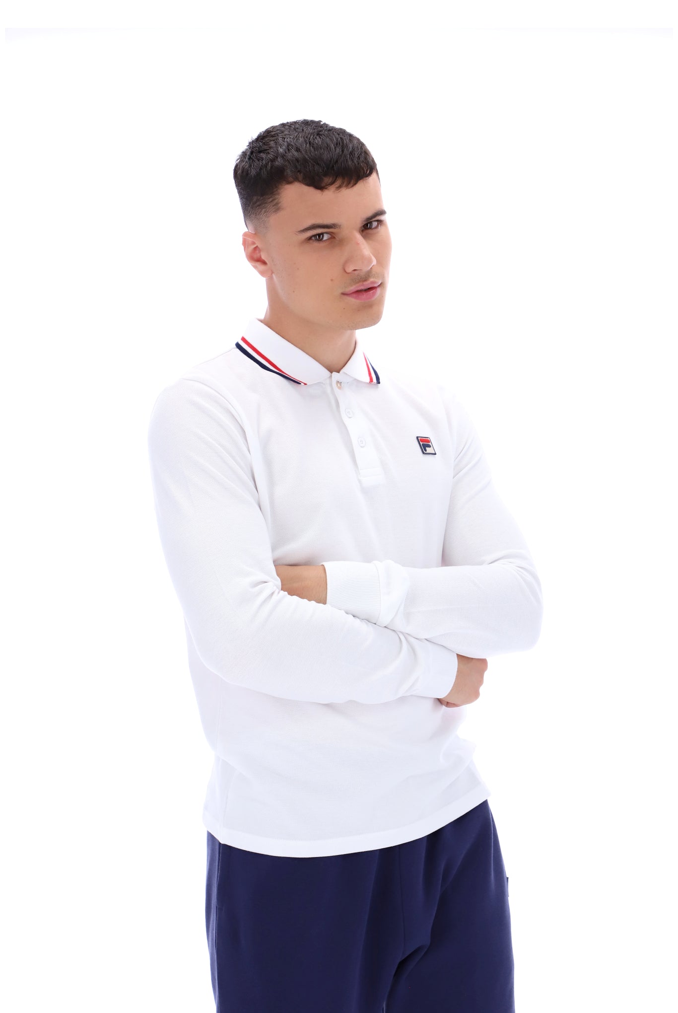 Monte Tipped Collar L/S Polo