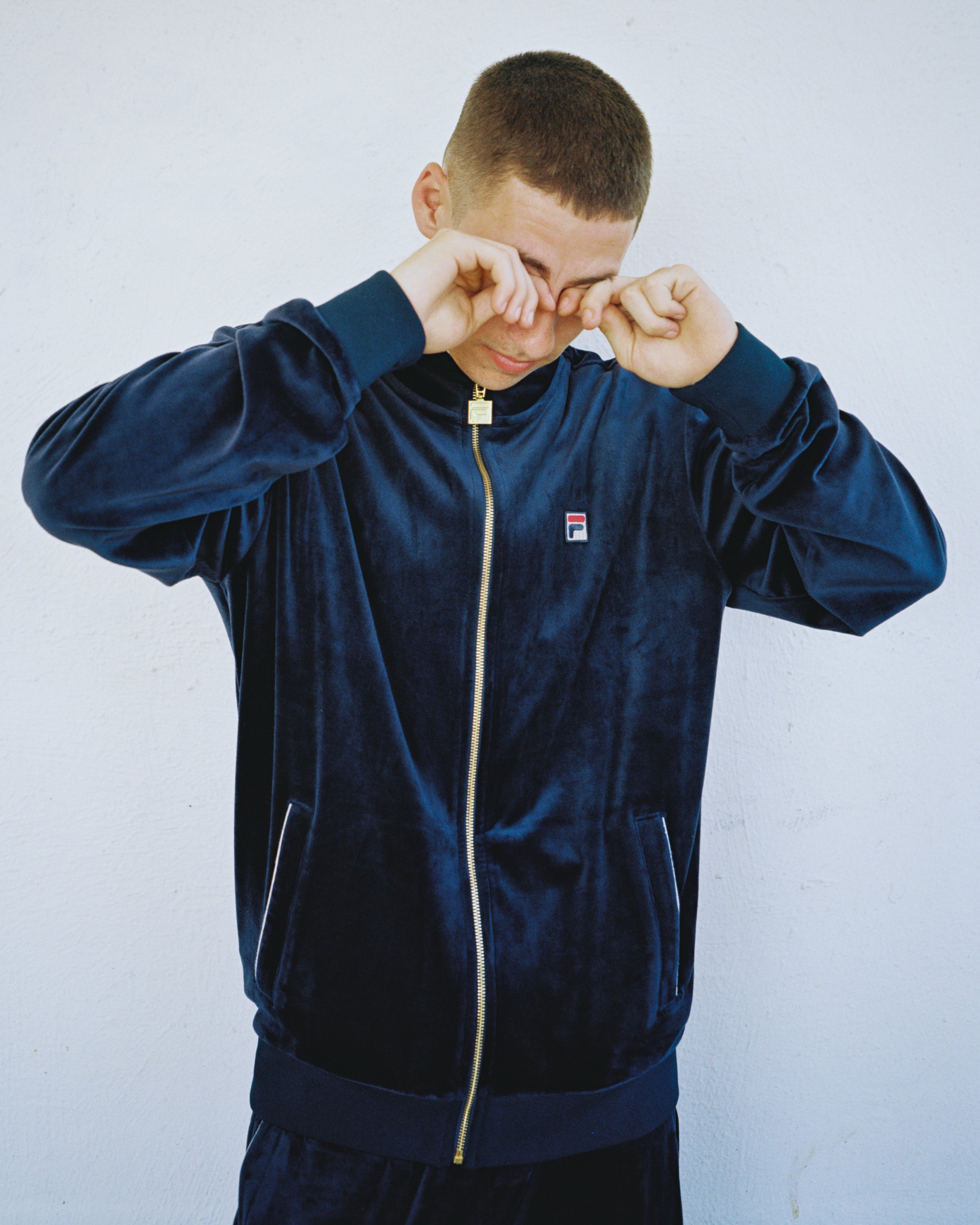 Irving Velour Track Top