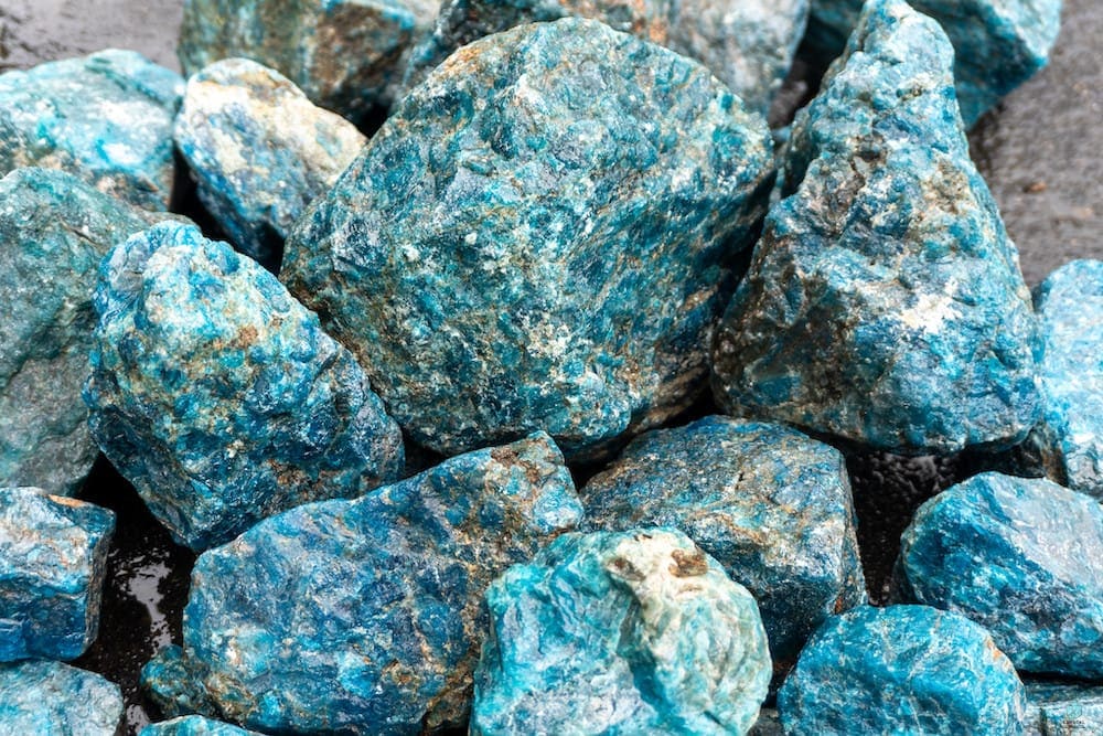 Apatite - propriétés, vertus et purification