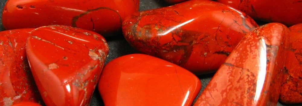 pierre naturelle Jaspe rouge