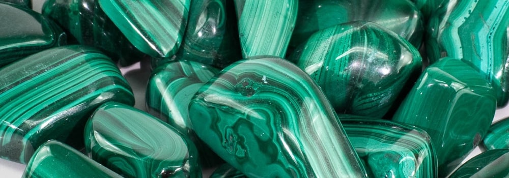 pierre naturelle malachite