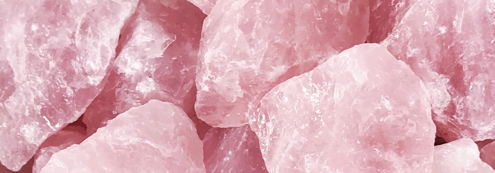 pierre naturelle quartz rose