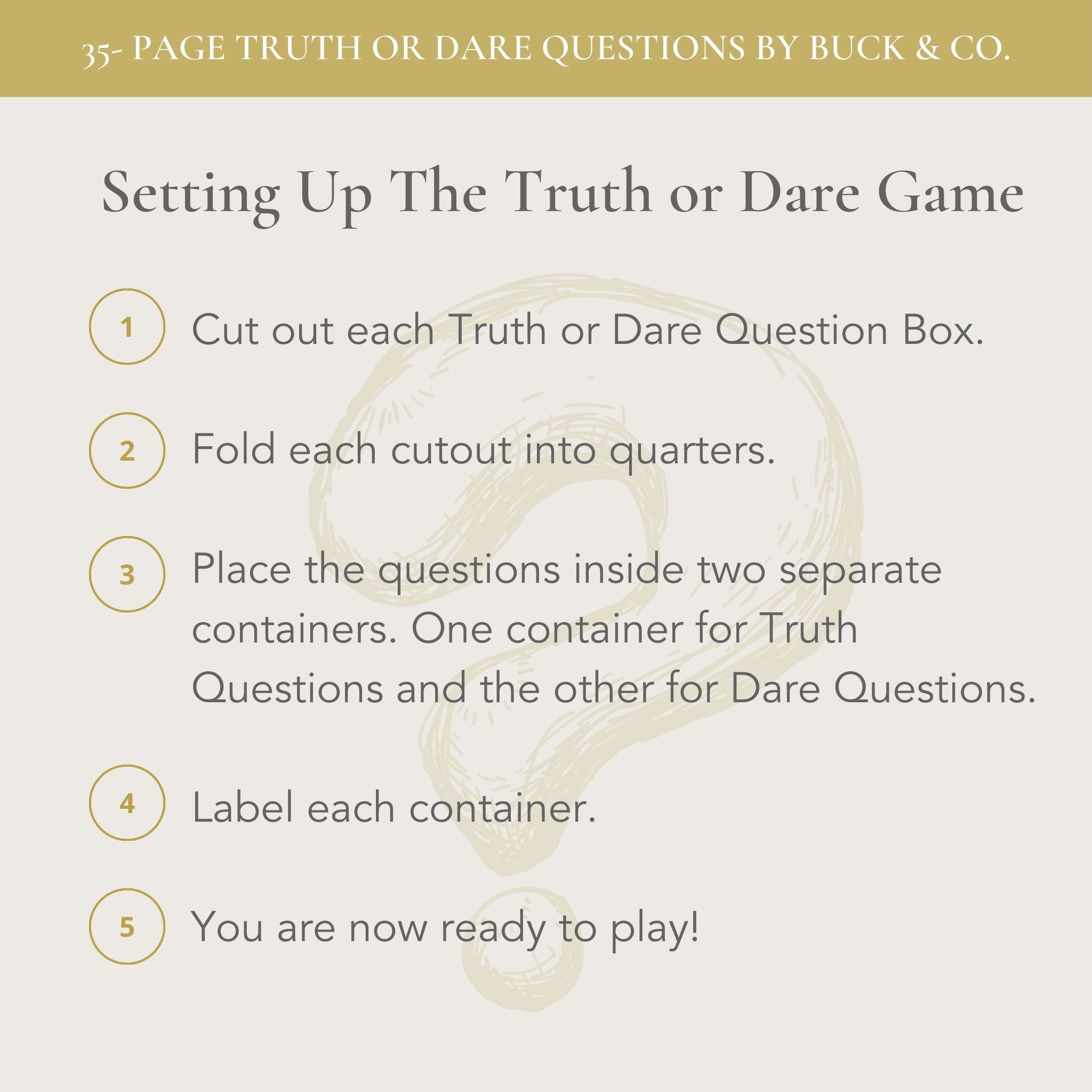 425 Good Truth or Dare Questions for