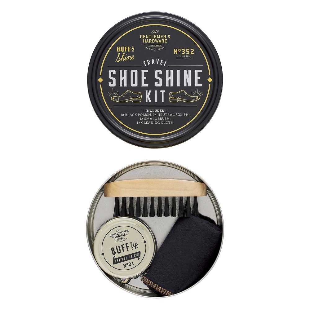 Gentlemen's Hardware Shoe Shine Tin 