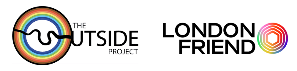 The Outside Project and London Friend logos